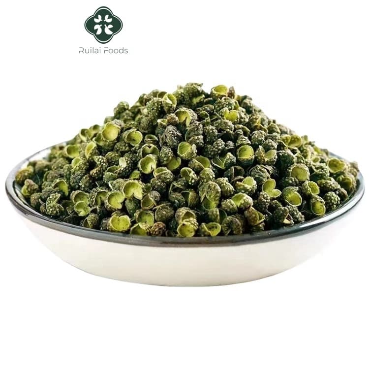 Fresh Green Sichuan Peppercorns from Mountain Plantations